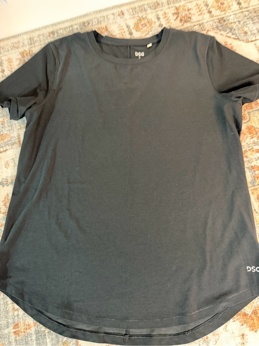 DSG black athletic tee